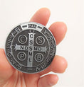 Load image into Gallery viewer, Pack of Four Large Saint Benedict Coins - Home Protection Pack -
