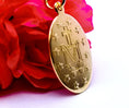 Load image into Gallery viewer, 9kt Yellow Gold Miraculous Medal & Chain
