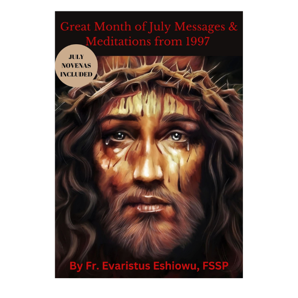 The Great July Precious Blood Novena - July Devotional Booklet. Amazing Promises Attached