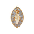 Charger l'image dans la visionneuse de la galerie, Relic - 18kt Gold Plated Brass Vintage Style Miraculous Medal
