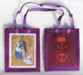 Load image into Gallery viewer, Purple Scapular - Third Class Relic
