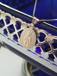 Load image into Gallery viewer, Sterling Silver Tiny Miraculous Medal
