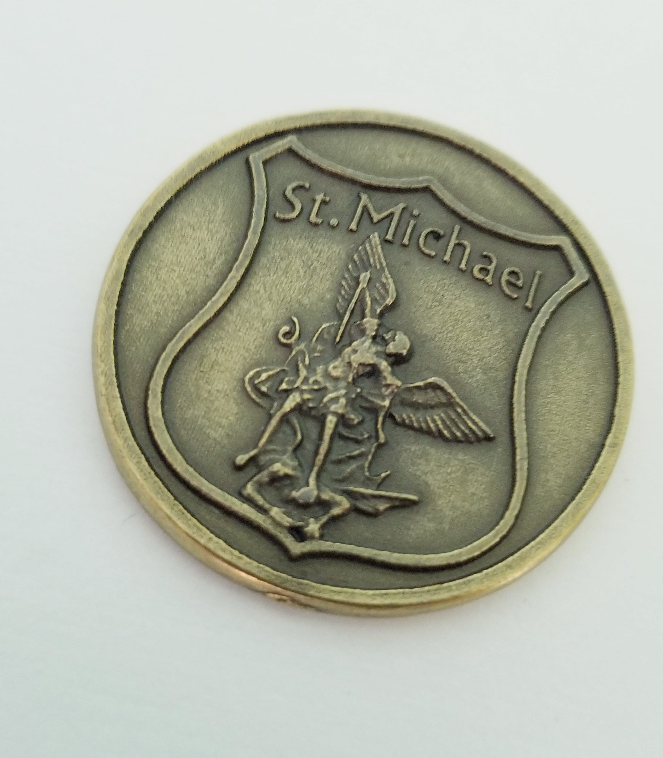 Saint Michael Protect Our Police Token Coin